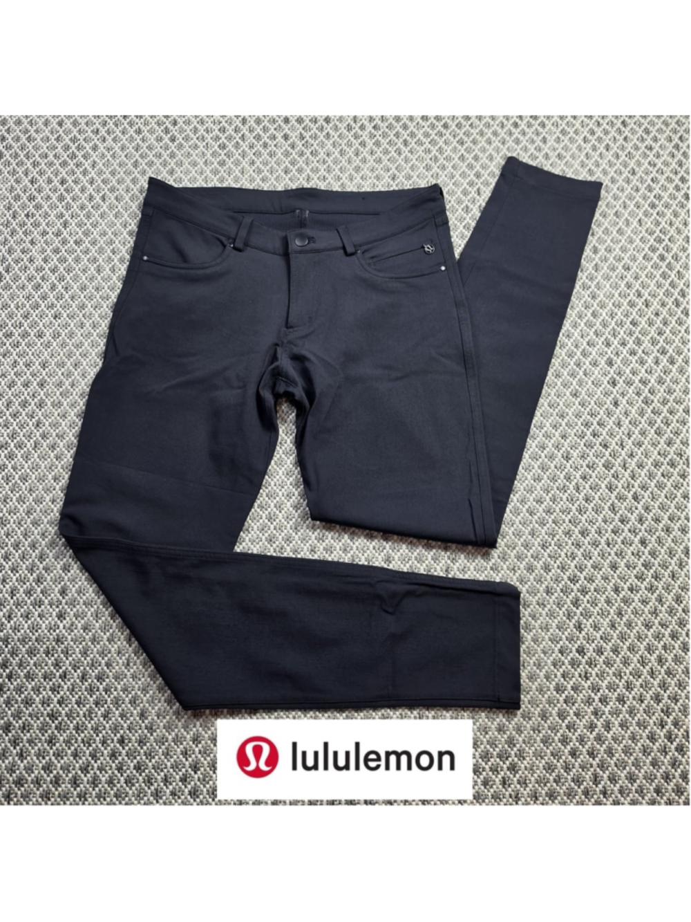 Lululemon Everyday Pant Women’s Black Skinny Stretch 5 Pocket Pants Size 30